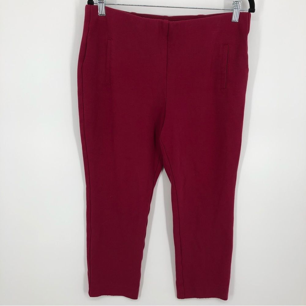 Chico’s So Slimming Straight Leg Ankle Pant Womens 12P Pink
